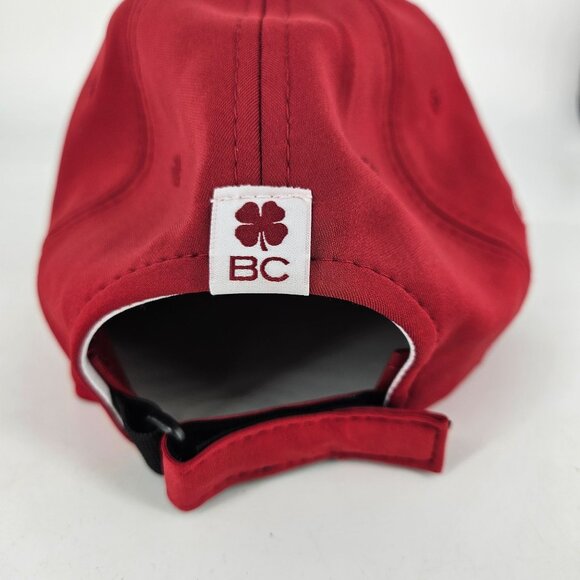 Tony Anthony Robbins Hat Cap Black Clover Red Live Lucky Blessed Signed Embroid - Picture 6 of 12
